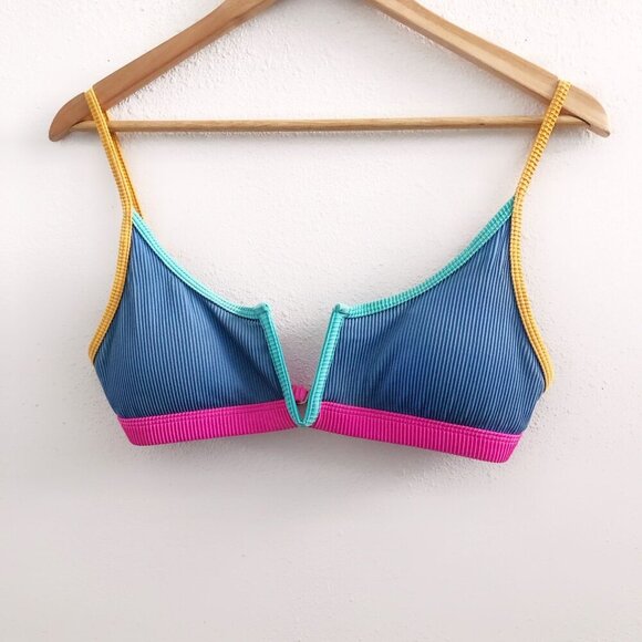 ONEONE Ribbed Jenna Swim Top Large Size - Picture 2 of 6